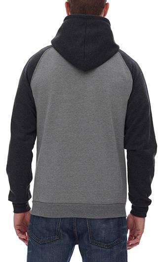 Fleece Raglan Hooded Full-Zip Sweatshirt 2