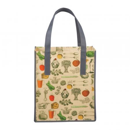 Big Grocery Vintage Laminated Non-Woven Tote 1