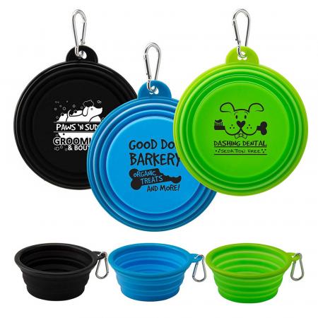 Collapsible Silicone Pet Bowl 1