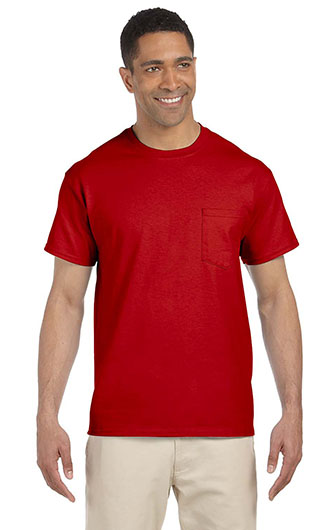 Gildan Adult Ultra Cotton 10 oz. Pocket T-Shirt