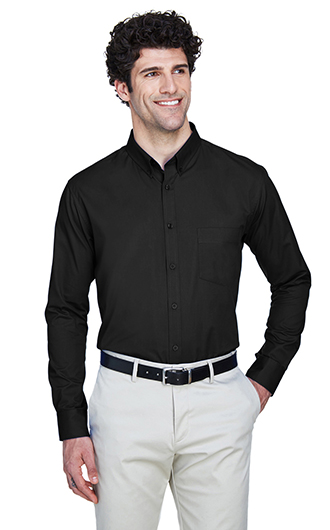 Core 365 Men's Operate Long-Sleeve Twill Shirt Thumbnail