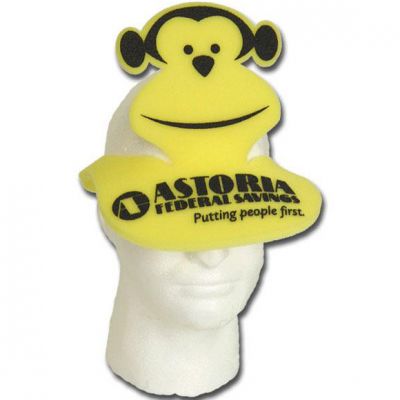 Monkey Foam Pop‑Up Visor Hat