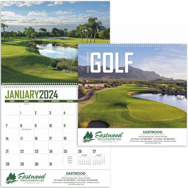 Golf Calendar Thumbnail