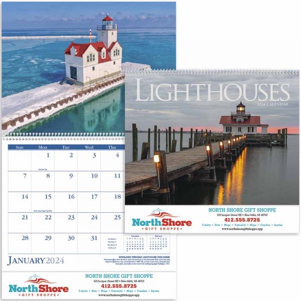 Lighthouses Calendar Thumbnail