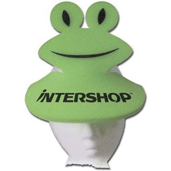 Frog Foam Pop‑Up Visor Hat