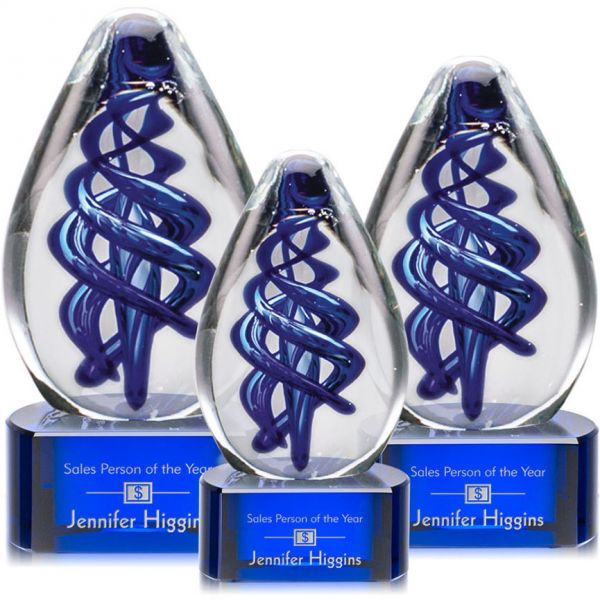Expedia Award on Blue Base