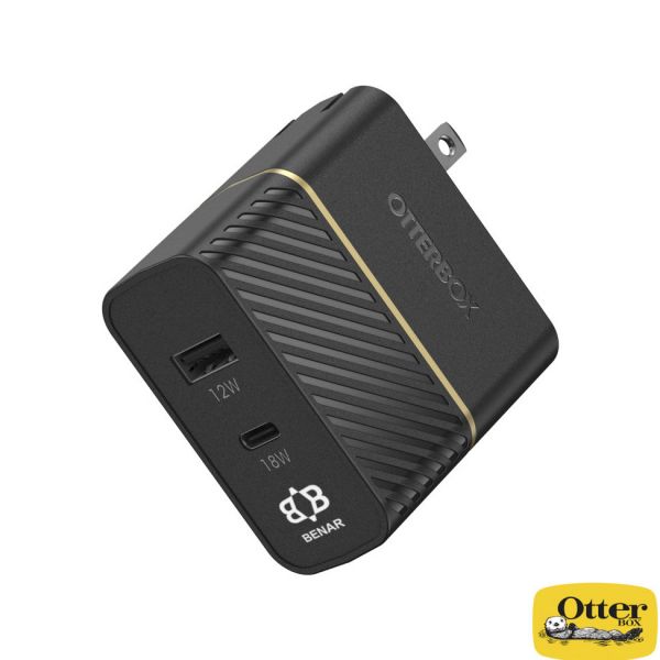 OtterBox USB-C/USB-A Dual Port Wall Charger