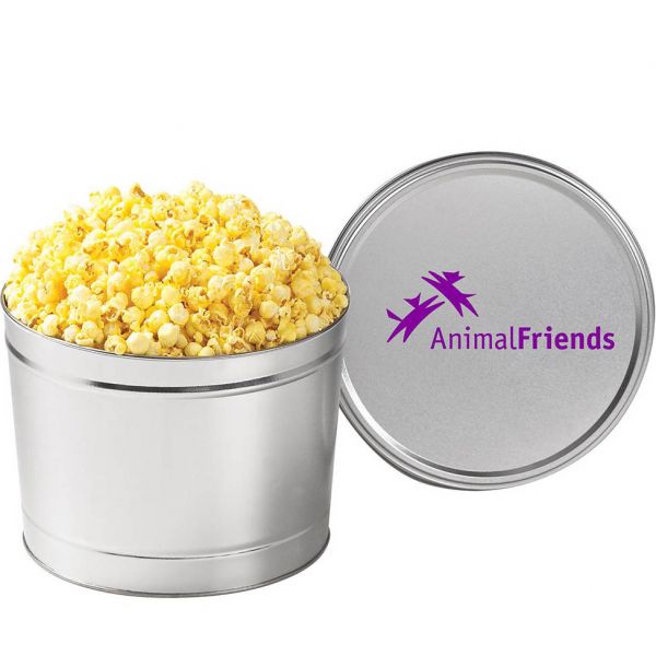 Small Classic Popcorn Tin (Butter Popcorn)