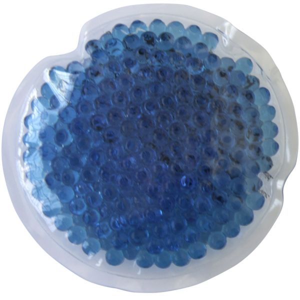 Hot/Cold gel bead packs - Round (Light Blue)