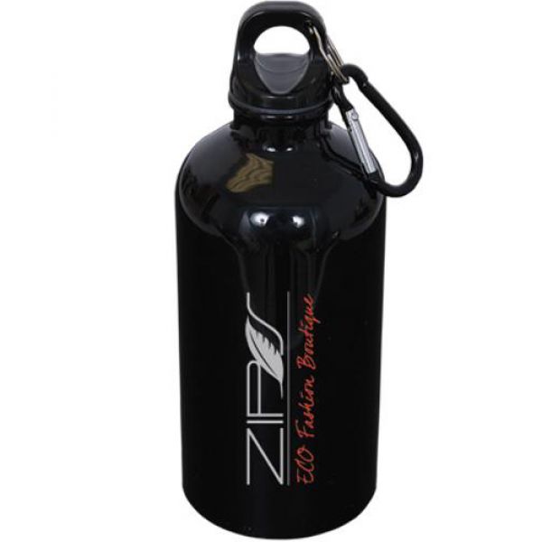 500 ml (16 oz.) Stainless Steel Water Bottle With carabiner