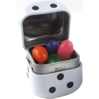 2 oz. Assorted Jelly Beans Dice Tin