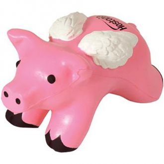 Pig with Wings Stress Ball