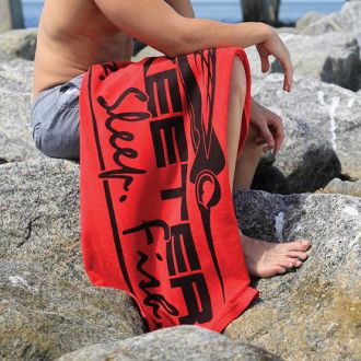 Small Colored Beach Towel