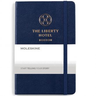 Moleskine Medium Notebook and GO Pen Gift Set - Screen Print