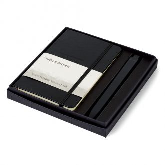 Moleskine Pocket Notebook and GO Pen Gift Set - Screen Print