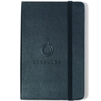 Moleskine Hard Cover Plain Pocket Notebook - Deboss