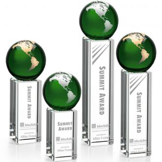 Luz Globe Award Green, Silver