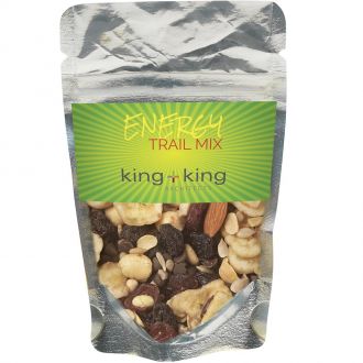 Healthy Resealable Clear Pouches (Energy Trail Mix)