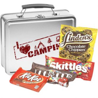 Metal Lunch Box (Candy Mix: Linden's Chocolate Chip Cookies, Kit