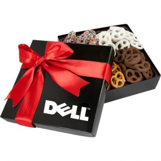 4 Delights Gift Box - Assorted Mini Pretzels