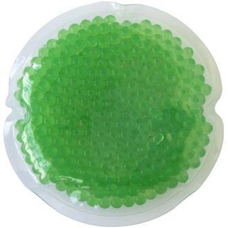 Hot/Cold gel bead packs - Round (Green)