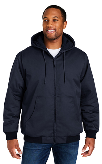 Harriton Unisex ClimaBloc Heavyweight Hooded Full-Zip Jacket