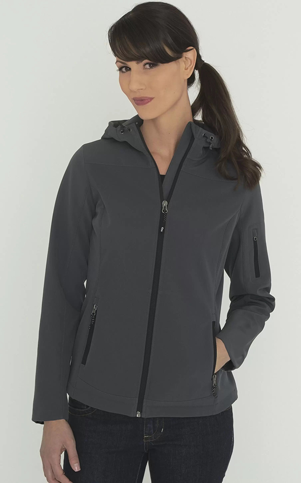 Coal Harbour Everyday Hooded Water Repellent Stretch Soft Shell 